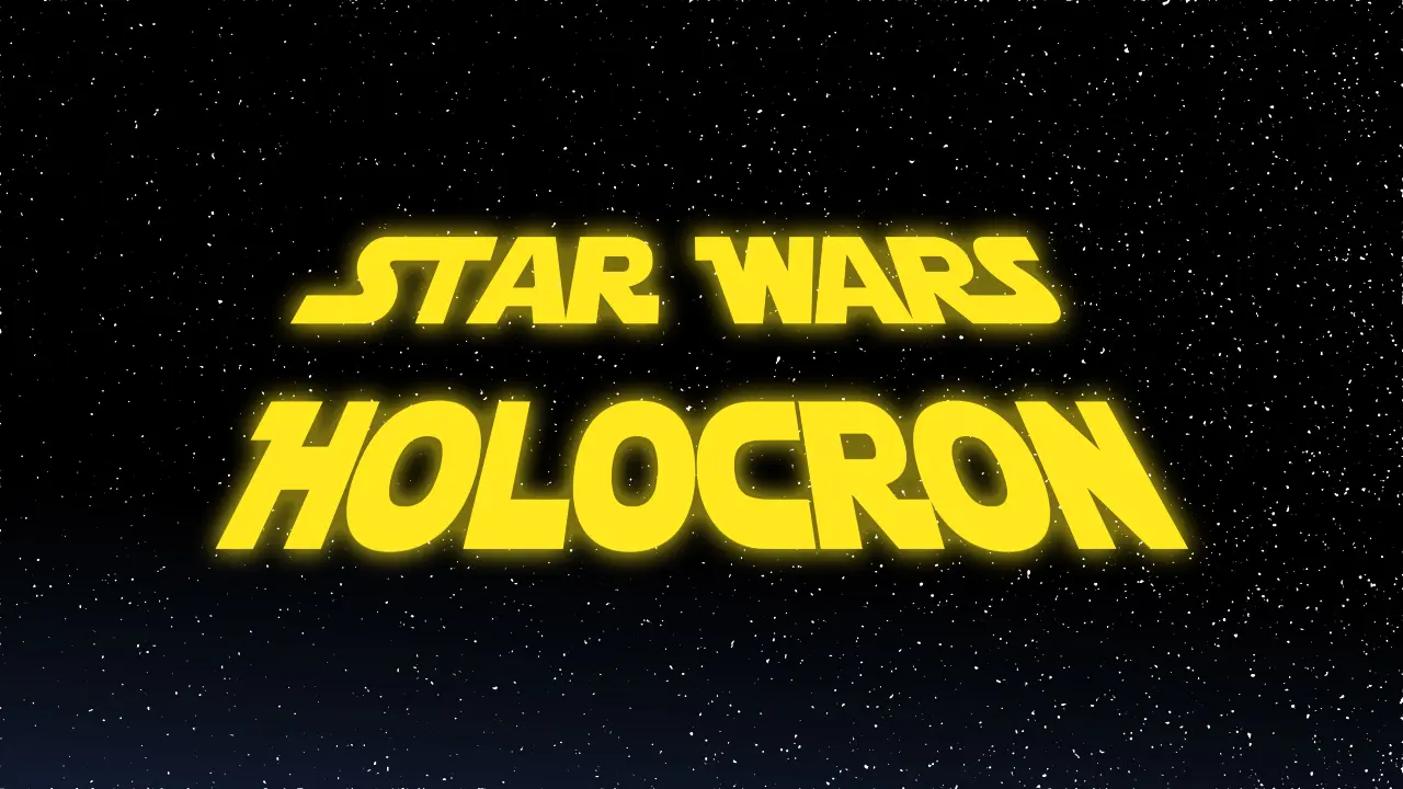 Star Wars Holocron obrázek